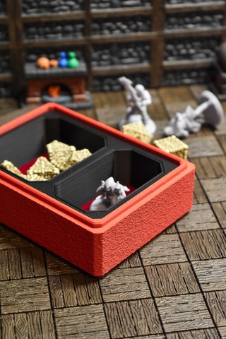 Adventurer Box – Porta Dadi e Miniature GDR Rogue