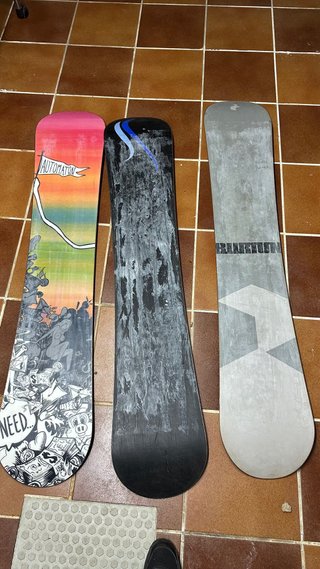 Tablas de Snowboard