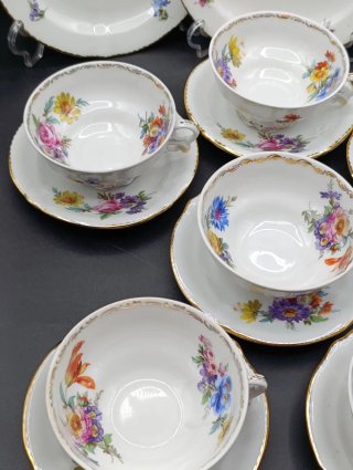 Juego de té porcelana española