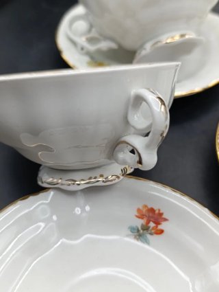 Juego de té porcelana española