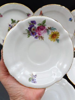 Juego de té porcelana española