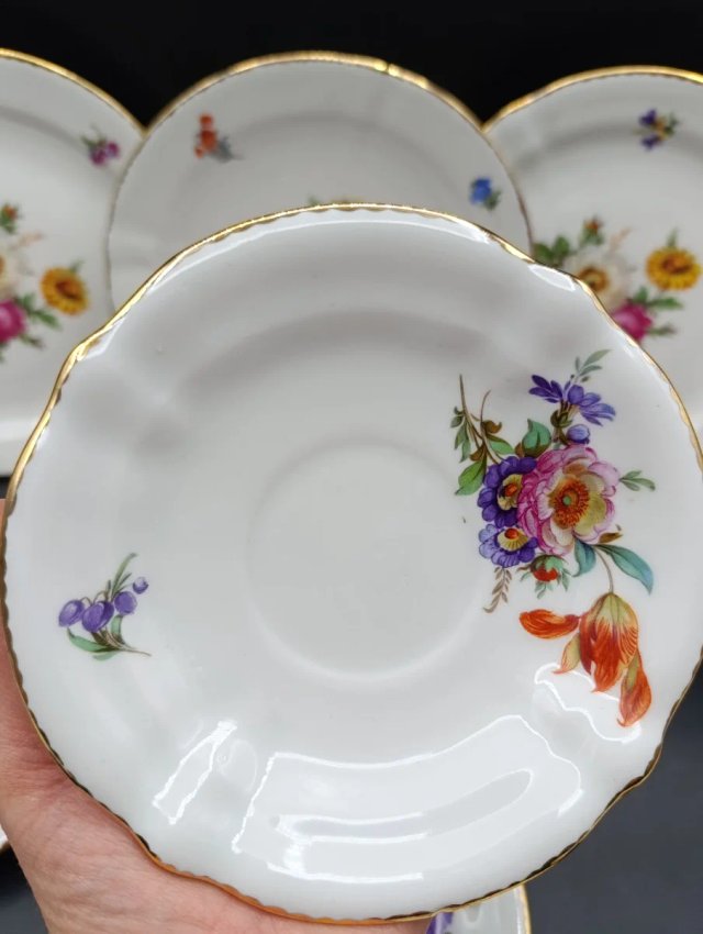 Juego de té porcelana española