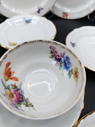 Juego de té porcelana española
