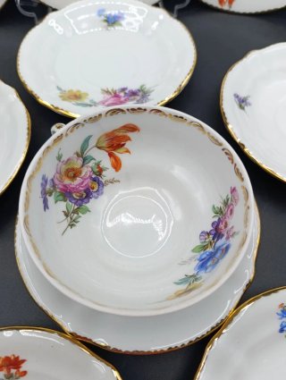 Juego de té porcelana española