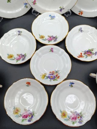 Juego de té porcelana española
