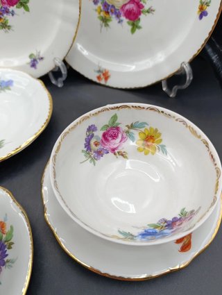 Juego de té porcelana española