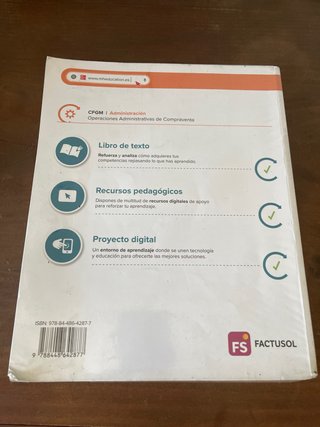 Libro Operaciones Administrativas de Compraventa