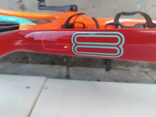 Bicicleta BH G8 Naranja y Azul