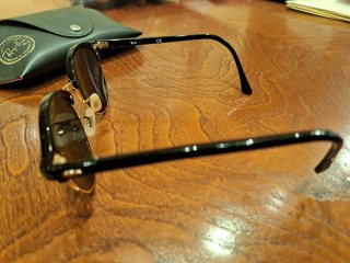 Gafas de Sol Ray-Ban Clubmaster Negro/Dorado