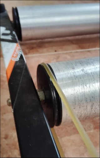 Rodillos de 3 rulos Aluminio Ciclismo