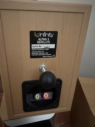 Infinity Alpha 5 Satellite - Conjunto 5 Cajas