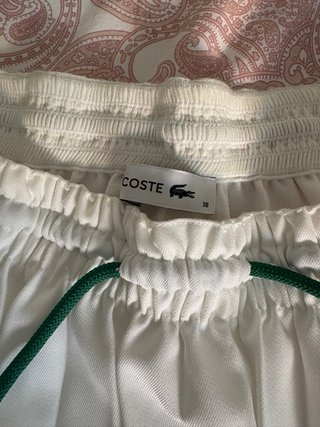 Falda Plisada Lacoste Mujer + Camiseta Lacoste