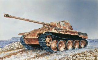 Maqueta Tanque Panther Ausf. D 1:35 Italeri