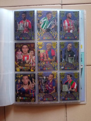 Cartas Panini Liga Total Kings