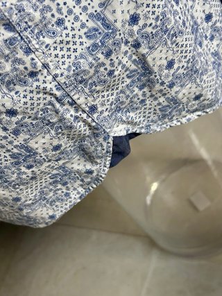 Camisa Giordano Talla XL Azul y Blanco