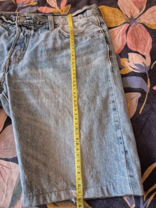 Levi's 501 CT Jorts White Oak Denim