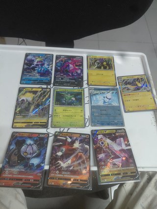 Lote 150 Cartas Pokémon + Caja+ arte coreano