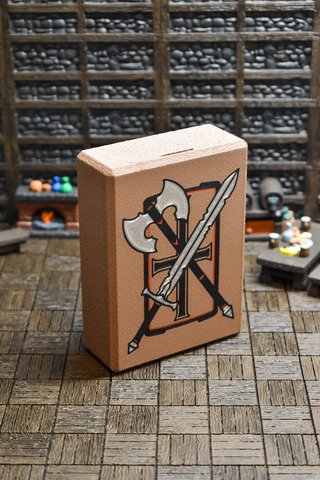 Adventurer Box – PortaDadi e Miniature GDR Warrior