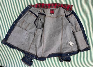 Chaqueta vaquera personalizada a mano