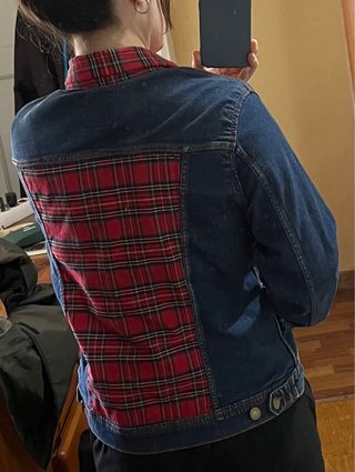 Chaqueta vaquera personalizada a mano