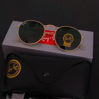 Gafas Ray-Ban Doradas Lente Verde
