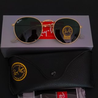 Gafas Ray-Ban Doradas Lente Verde