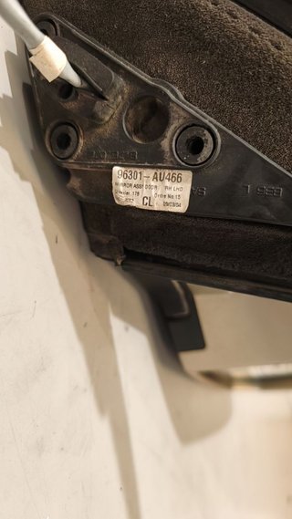 RETROVISOR DERECHO Nissan Primera Berlina (P12)(12.2001->)