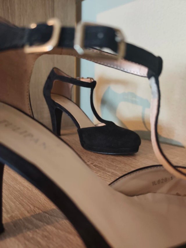 Zapatos salón terciopelo talla 37
