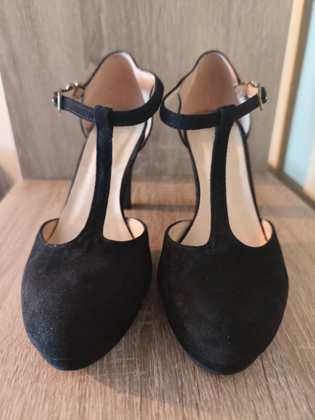 Zapatos salón terciopelo talla 37