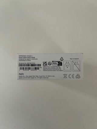 Airpods 4 Apple Garanzia Ufficiale