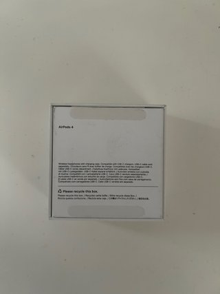 Airpods 4 Apple Garanzia Ufficiale