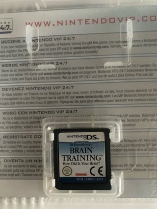Juego Nintendo DS Brain Training