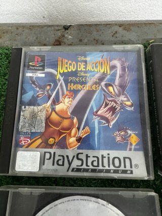 Lote 4 Juegos PS1: Hercules, 007, NHL