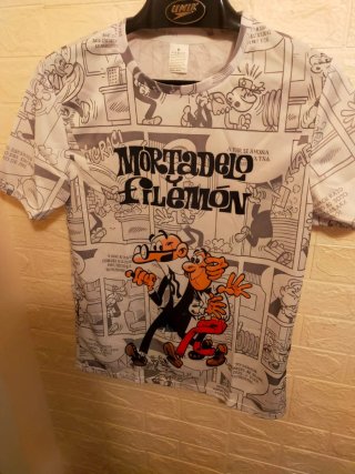 t.M-L-XL y XXL Camisetas(2caras) M.y Filemón, NUEV