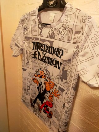 t.M-L-XL y XXL Camisetas(2caras) M.y Filemón, NUEV
