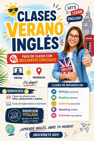 PACK DE CLASES DE INGLÉS
