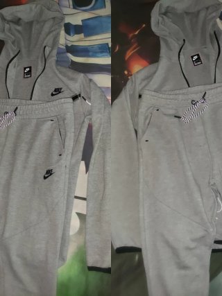 Conjunto L Chándal Nike Gris