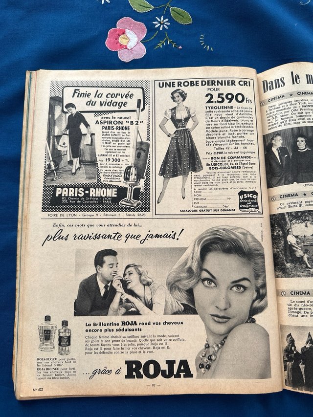 Revista Femme d’aujourd’hui 1957