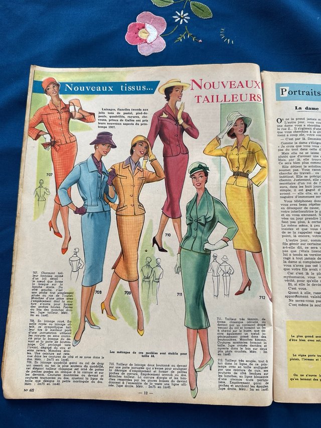 Revista Femme d’aujourd’hui 1957