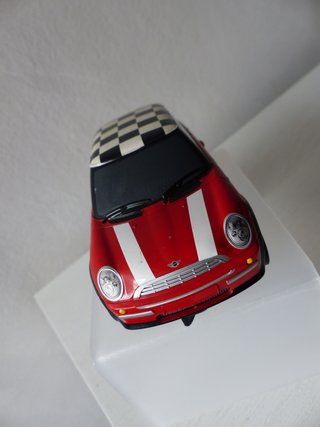 MINI COOPER SCALEXTRIC -  ROJO