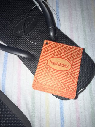Chanclas Havaianas Negras Talla 37-38
