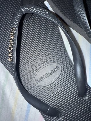 Chanclas Havaianas Negras Talla 37-38