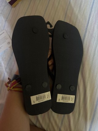 Chanclas Havaianas Negras Talla 37-38