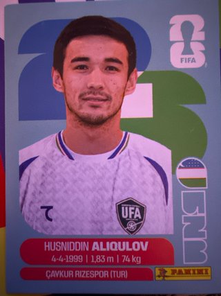 Panini FIFA World Cup Husniddin Aliqulov