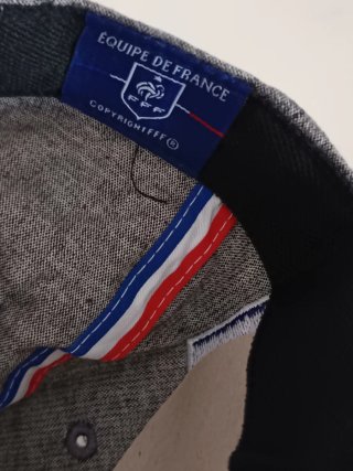 Gorra plana Francia licencia oficial.