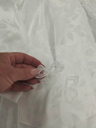 Biancheria letto raso seta pizzo