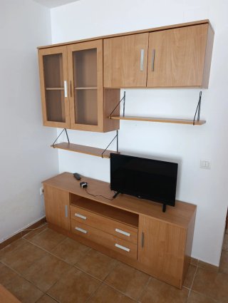 Mueble de salón completo madera