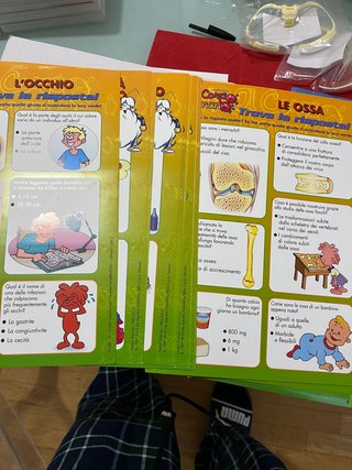 Lotto Esplorando il Corpo Umano DeAgostini