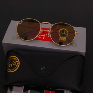 Gafas Ray-Ban Marrón y Dorado RB3447