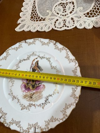Plato Limoges porcelana francesa antiguo